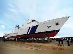 GSL launches two indigenous fast patrol vessels for Coast Guard.