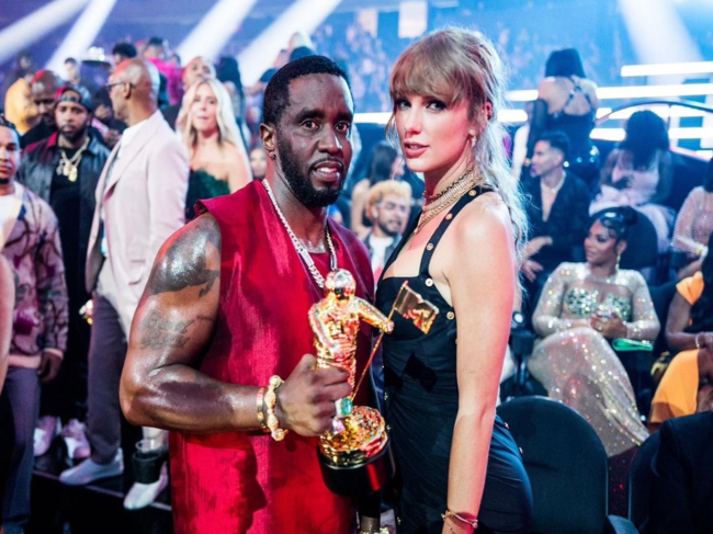 Sean Diddy and Taylor Swift