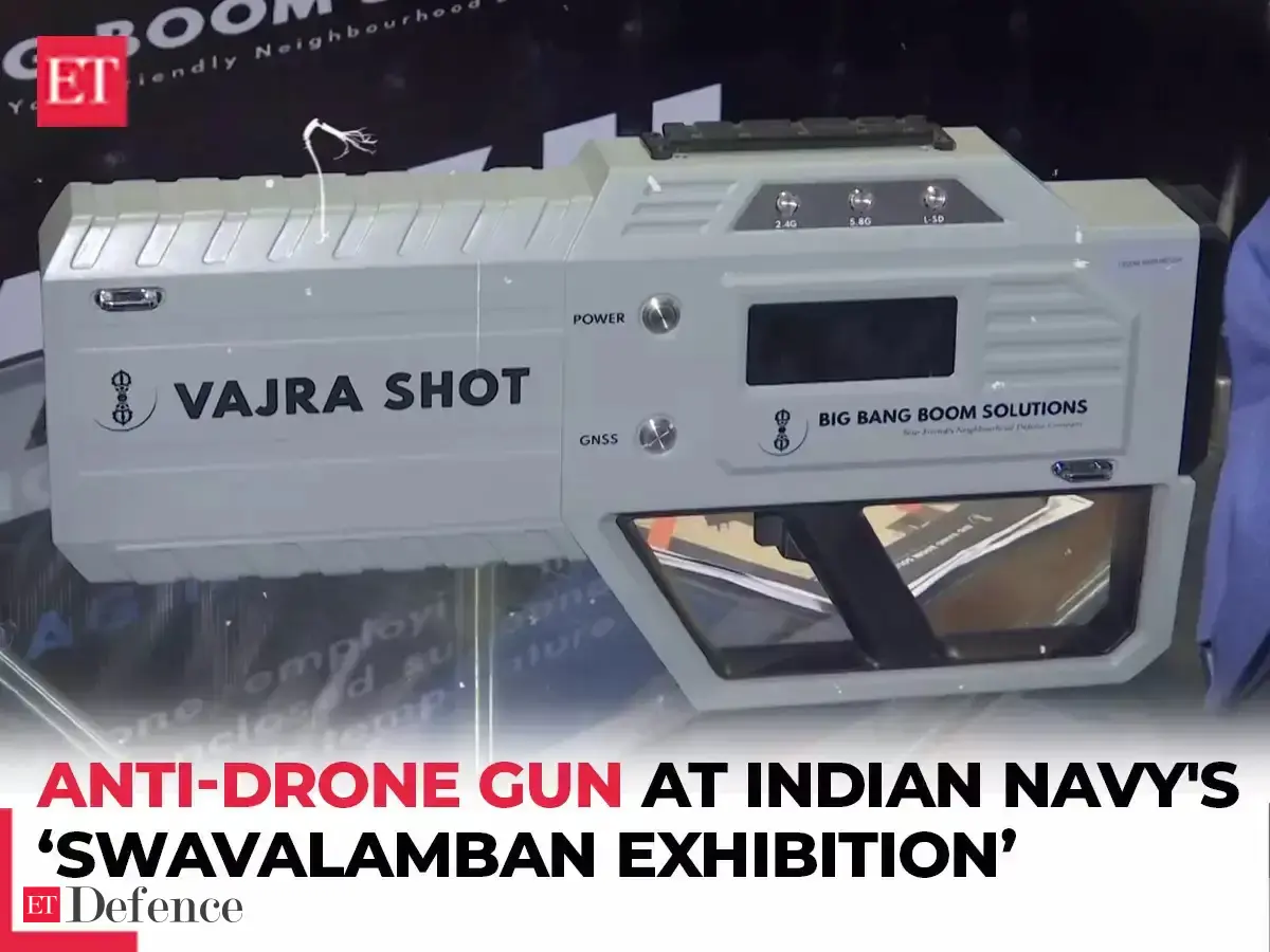 'Vajra Shot': Know all about the cutting-edge handheld anti-drone gun ...