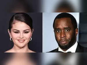 Selena Gomez accidentally mentions Diddy during a charity gala speech and says she's sorry after the crowd erupts in laughter