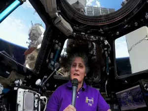 "Greetings from the ISS": NASA astronaut Sunita Williams extends wishes Diwali wishes from space