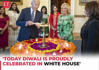 'Today Diwali is proudly celebrated in White House': Joe Biden