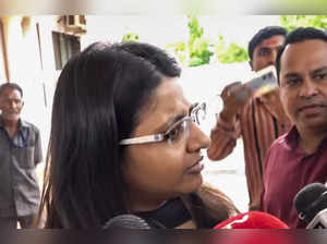 **EDS: SCREENSHOT VIA PTI VIDEO** IAS probationer Puja Khedkar talks to media on...