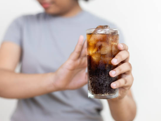 Avoid sugary food and drinks