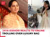 Jaya Kishori reacts to online trolling over luxury bag: 'Purely customised, fabric-based bag…'