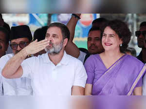 Rahul Gandhi and Priyanka Gandhi Vadra (ANI).