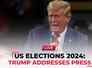 Live | US Elections 2024: Trump addresses the media after Puerto Rico debacle