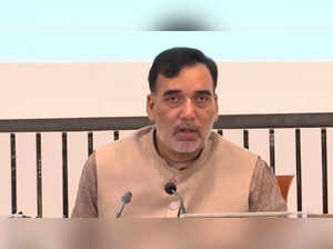 Delhi environment minister Gopal Rai