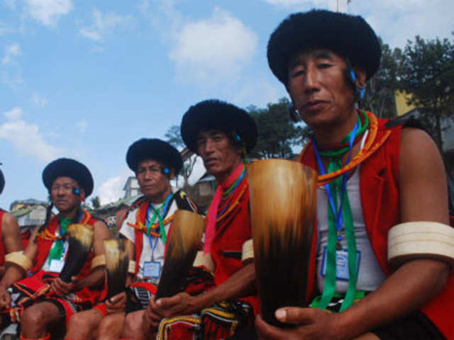 Naga tribesmen