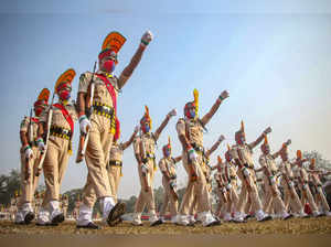 Members of Tripura State Rifles (TSR)