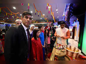 PM Rishi Sunak Celebrates Diwali In Southampton