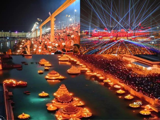 Ayodhya Deepotsav sets two new Guinness World Records in spectacular Diwali celebration on Lord Ram's land