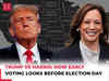 Donald Trump vs Kamala Harris: Who is ahead in early voting data in swing states?