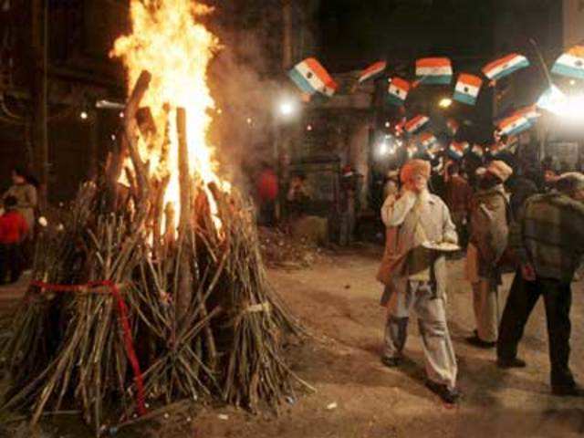 Lohri celebration in Amritsar