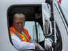 Trump rides garbage truck in election stunt in "honour of Joe Biden, Kamala Harris". Watch video