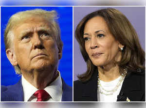 Donald Trump, Kamala Harris