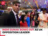 Rishi Sunak resigns as UK opposition leader on Diwali, expresses pride at becoming first British-Asian PM