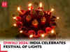 Diwali 2024: India celebrates festival of lights with colours and fireworks; visuals