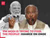 'One Nation One Election impossible; PM Modi trying to fool people': Mallikarjun Kharge