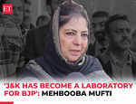 Mehbooba Mufti slams BJP, says J-K used as 'Testing Ground' for policies