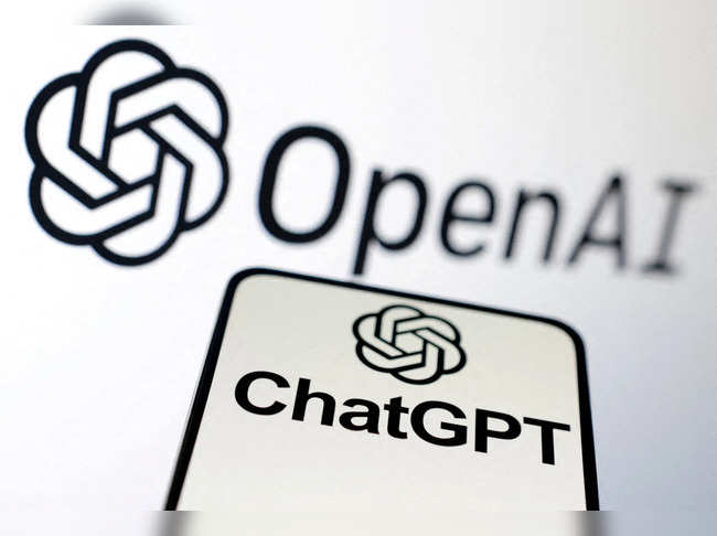 FILE PHOTO: Illustration shows OpenAI and ChatGPT logos