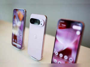 FILE PHOTO: The Pixel 9 smart phone series