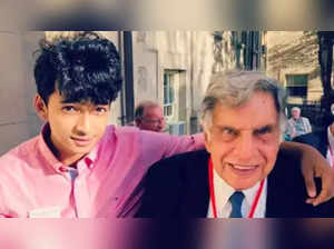 Ratan Tata and Shantanu Naidu