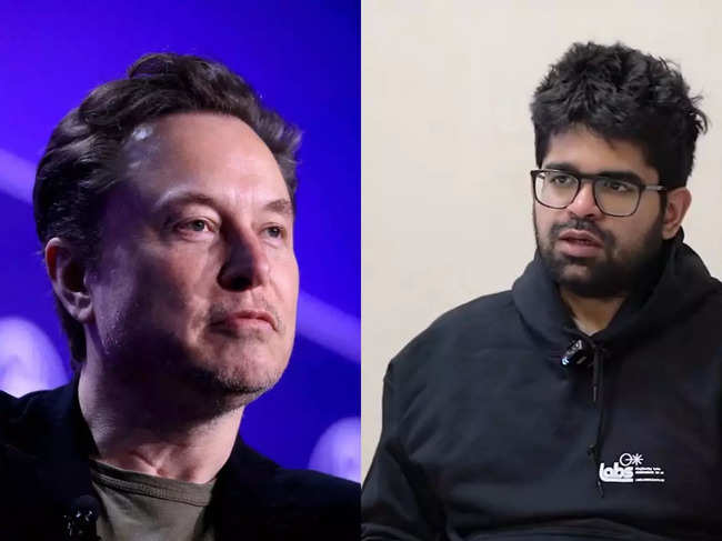 Elon Musk and Aravind Srinivas