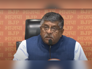 BJP leader Ravi Shankar Prasad