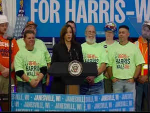 US elections: Harris calls Trump "biggest losers of manufacturing jobs in American history" at Wisconsin campaign