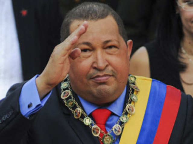 Venezuelan President Hugo Chavez