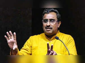 BJP leader Ram Madhav.