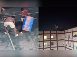 Diwali at IiT Dhanbad boys hostel: Dustbin goes flying…