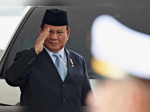 Indonesian President-elect Prabowo Subianto in Jakarta