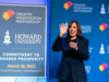 Howard, the 'Black Harvard' where Kamala Harris will spend election night