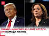 Donald Trump launches all-out attack on Kamala Harris at rally in Pennsylvania