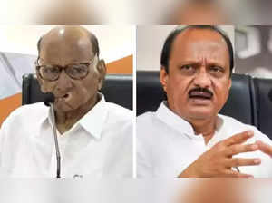 Sharad Pawar and Ajit Pawar.