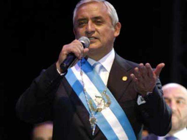 Guatemala's new President speaks