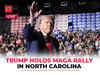 LIVE | Trump holds mega MAGA rally in Raleigh, North Carolina | US ELECTIONS 2024