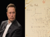 Elon Musk's physics homework from college goes viral; netizens want to 'frame' it