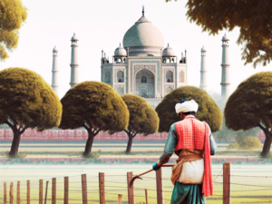 Agra farmer claims Gyarah Sidi Park with Taj Mahal view, erects fences and bans public access