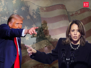 Donald Trump vs Kamala Harris US war ET Online