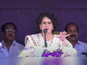 Wayanad: Congress candidate Priyanka Gandhi Va...