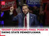 US Elections 2024: JD Vance calls Kamala Harris 'disaster' in Pennsylvania rally | Swing States