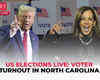 LIVE | US Elections 2024: North Carolina votes! Live coverage from Black Mountain