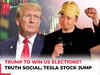 Trump to win US Elections? Truth Social, Tesla stock jump ahead of voting results