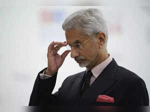 Indian Foreign Minister Subrahmanyam Jaishankar arrives at the BRICS Summit in K...