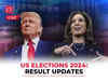 LIVE | US Elections Result Updates: Trends suggest Trump leading against Harris