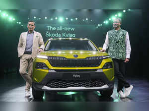 Mumbai: Skoda Auto Chairman & CEO Klaus Zellmer and MD & CEO Skoda Auto Volkswag...