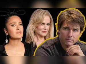 Tom Cruise is trying to get the inside dirt and guessing it’s Nicole Kidman who’s to blame for her fued with Salma Hayek at the Paris Fashion Week